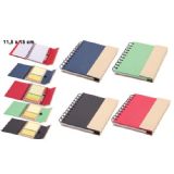 259 - Geri Dönüşümlü Kalemli Defter & Notluk